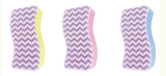 フッ素ガード洗浄スポンジ