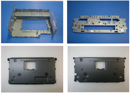 【加工サンプル集進呈】車載ナビゲーション部品
