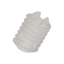 PC screw with a slotted head