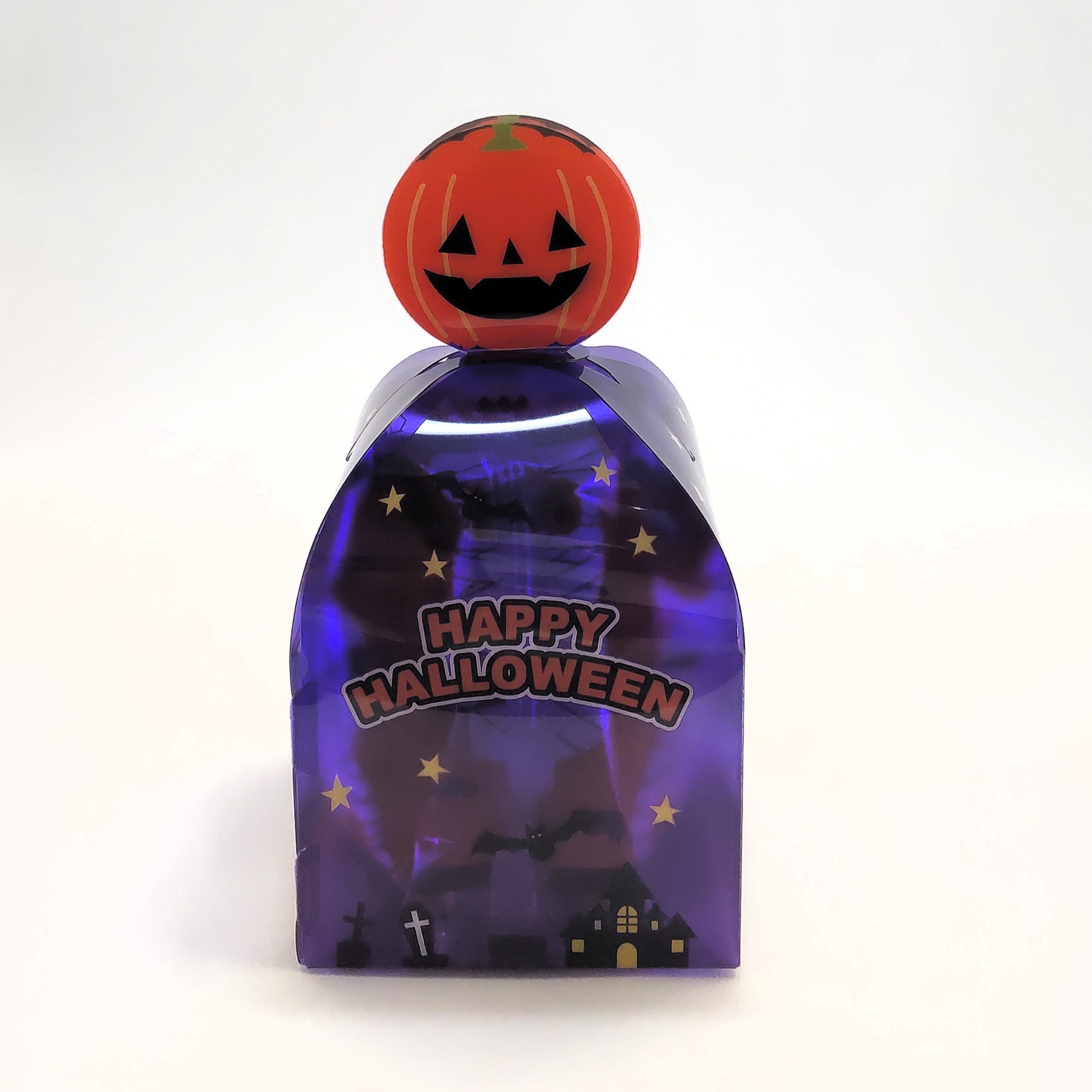 ハロウィン かぼちゃ ラッピング用クリアケース ＜5枚＞ ジェーピー