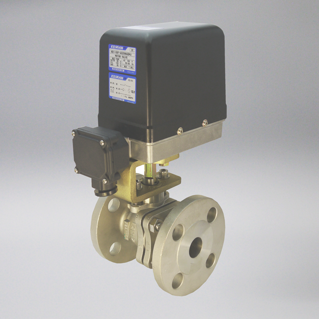 スプリング式電動ボール弁(緊急遮断)『KB1-Sシリーズ』 | ケイヒン