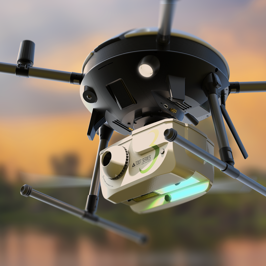 ドローンレーザースキャナシステム「TDOT 3 GREEN」