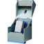 Explosion-proof compatible 'Maze Maze Man' for mixing by tilting and rotating the sealed container.