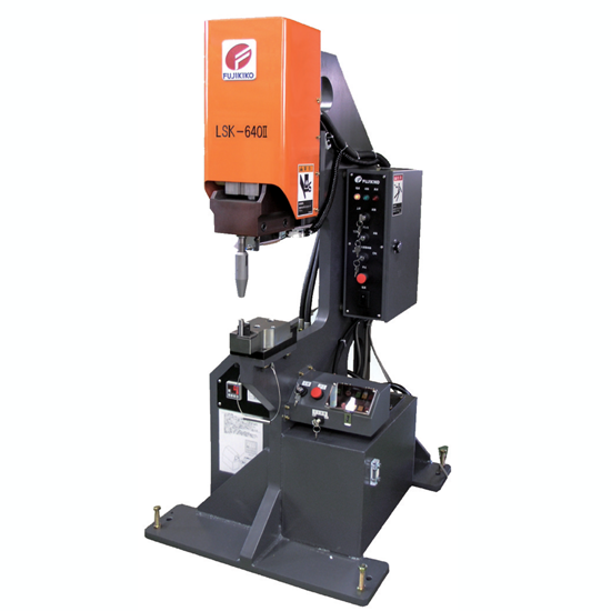 ナット・カシメ加工　様々なワークに対応『デスクカシメII』