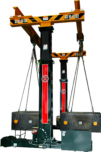 油圧式揚重機械　『スパーリフター』