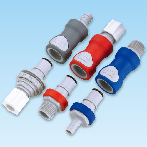 ノンスピルカップリング|CPCカップリングNS6【液ダレ防止に】