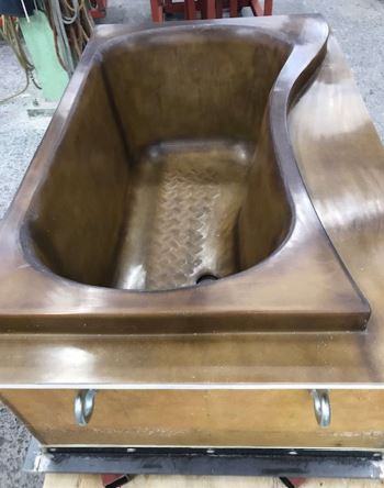 FRA浴槽用成形型　製造サービス