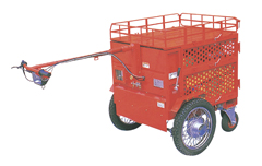 日本機械工業 電動ホースレイヤー 消防車 運搬車 カート 台車