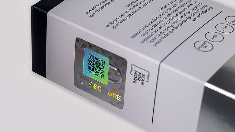 オンライン真がん判定サービス　※セキュリティホログラムと統合