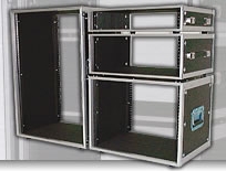 輸送用ハードケース FL型ラック（ショックマウント） アルモア