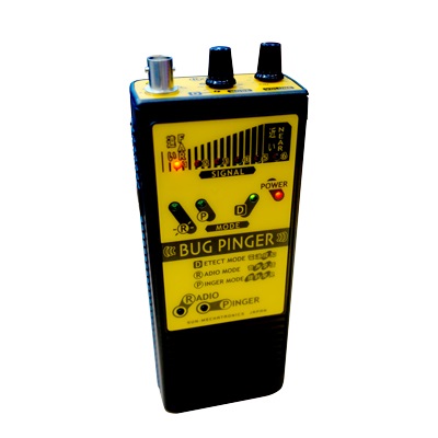 盗聴発見機 BUG Spotter ゴールド 盗聴電波自動識別機能搭載 ハンディ