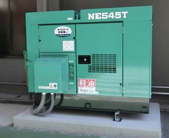 納入実績】NES45TY3 BCP対策用非常用電源 日本車輌製造 | イプロス 