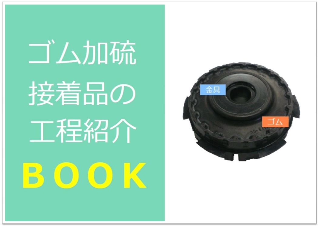 『ゴム加硫接着品の工程紹介』
