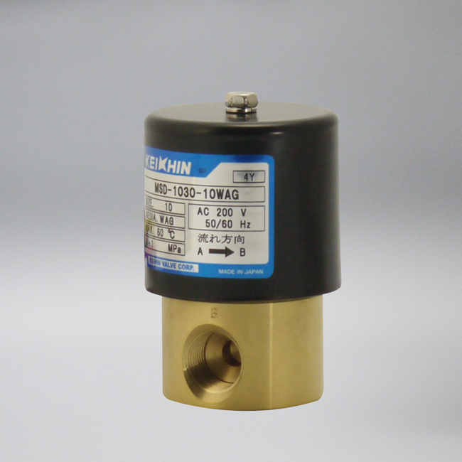 バルブ 小型汎用電磁弁 MSDシリーズ | ケイヒン - Powered by イプロス