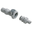 Coupling compatible with soft tube installation, tube inner diameter 5/8"