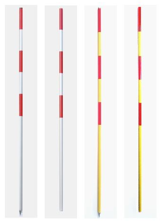 『グラスファイバーポリエチレンハイブリッド管 単柱スノーポール』