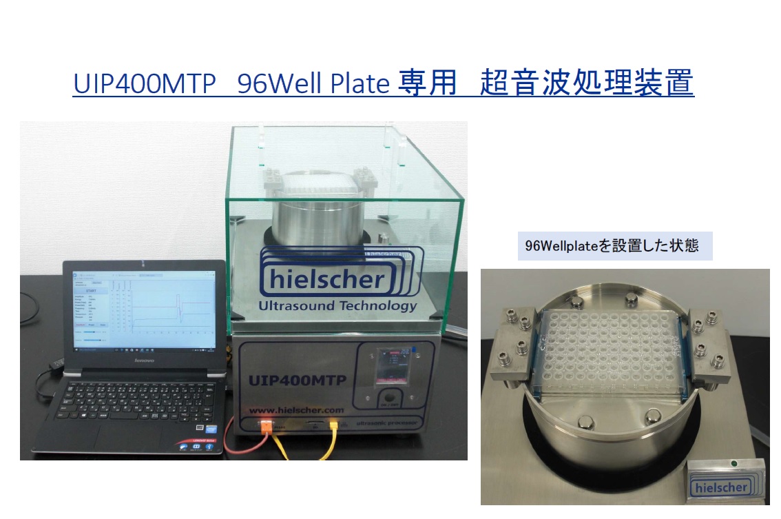 96 well Plate専用超音波均一細胞処理(破砕・溶解) | DKSHマーケット