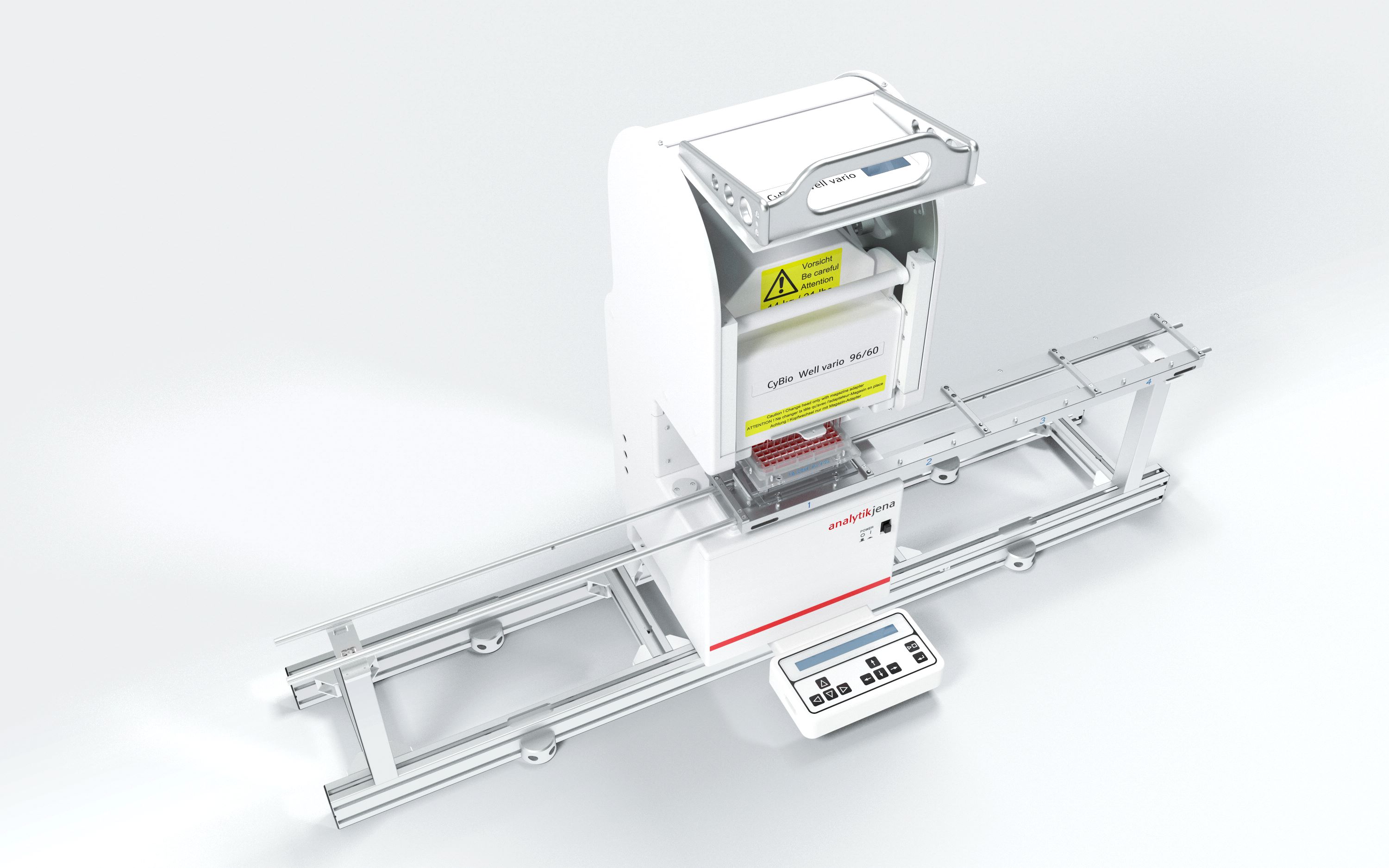 ハイスループット自動分注装置 CyBio Well vario
