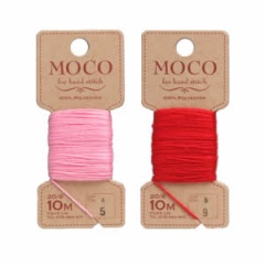 モコモコとした質感の雑貨風刺しゅう糸「MOCO」