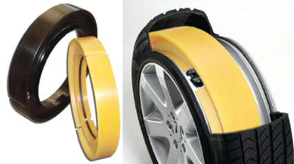 防弾仕様タイヤ『ランフラットタイヤ』