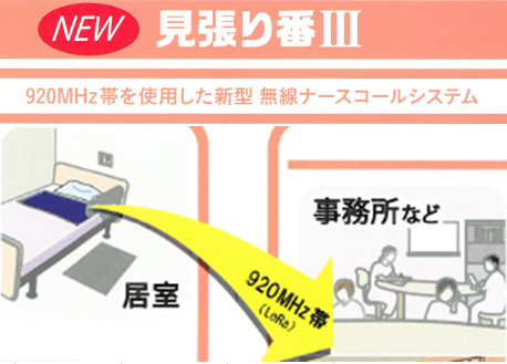 見張り番３　無線ナースコールシステム