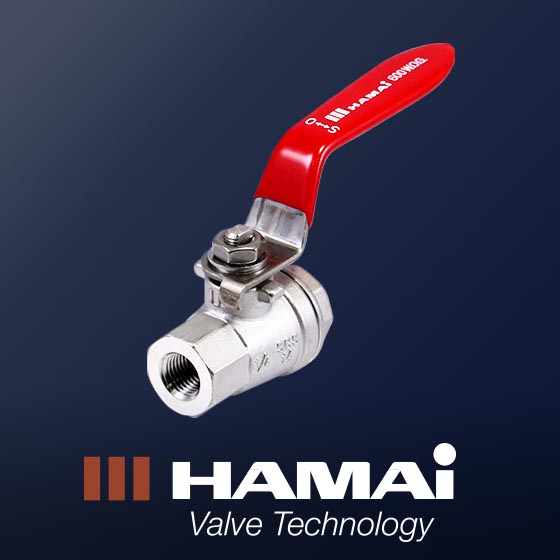 【完全禁油】フルボアステンレス製ボールバルブ　TSS-30型