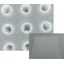 High-precision machining of "various types of rubber" using fine PCD end mills.