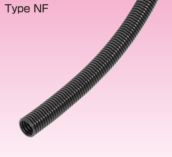 ■ＳＡＮＫＥＩ サンフレキＲＯＢＯ スリット付 耐寒タイプ 黒色 N2F50(1593758)[送料別途見積り][法人・事業所限定][掲外取寄] □ＳＡＮＫＥＩ サンフレキＲＯＢＯ スリット付 耐寒タイプ 黒色 N2F25