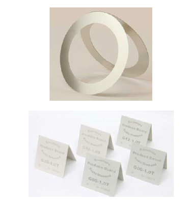 新製品 電鋳ブレード『ＰＢ２０』、プリカット用ドレスボード