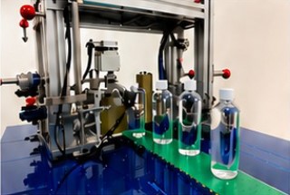 【洗剤包装向け】ボトル回転位置決め装置
