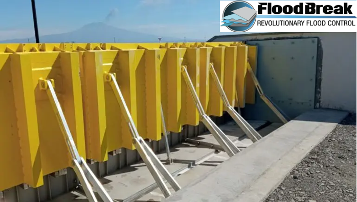 自立式浸水防止バリア