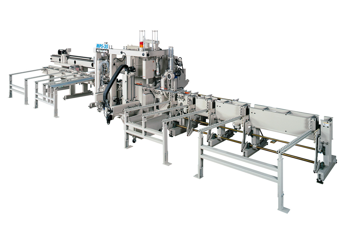 全自動柱材加工機『MPS-35』 | 宮川工機 - Powered by イプロスものづくり