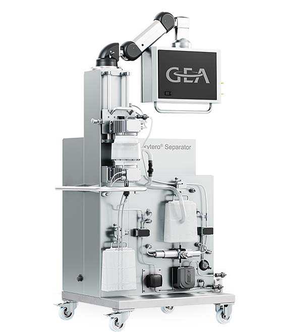 シングルユース製薬用セパレータ 「GEA kytero500」 | GEA