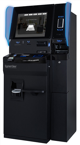 宿泊施設向け自動精算機（APS-01T） テーブルトップ型KIOSK（型番：APS