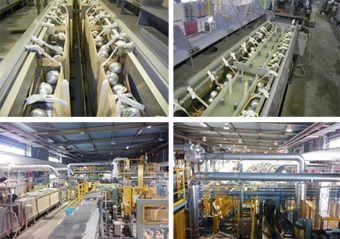 Sn めっき・リフローライン