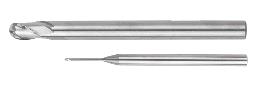 3枚刃不等分割プラスチック加工用ボールエンドミル『PX-EMO』