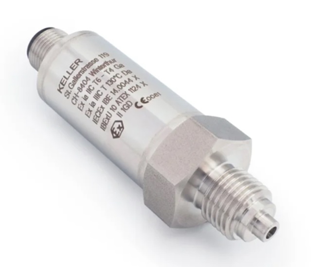 ケラー社 水素用途向け圧力センサ シリーズ23SY-H2(Ei)