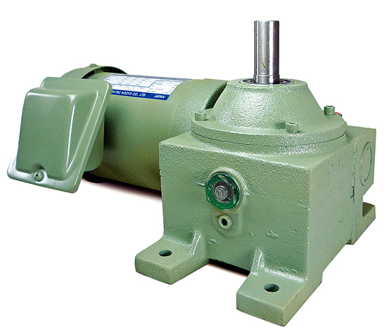 ウォーム減速機 モータ付ウォーム減速機 PNCB（ブレーキ付）：青木精密工業 高津伝動