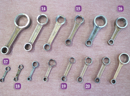 バイク用コネクティングロッド 13214/8-MAS-003 13313/7-MW0-003 クランクシャフトベアリングキット CB 31.5mm  33mmコネクティングロッドベアリングとクランクシャフトメインベアリングSTD +25 +50 CB599 CB600 31.5mm 8個 オートバイ用 コネクティングロッドベアリング ... MX360 7HDエンジン部品コネクティングロッド7HD-E1650-01互換性のあるコンドロッド