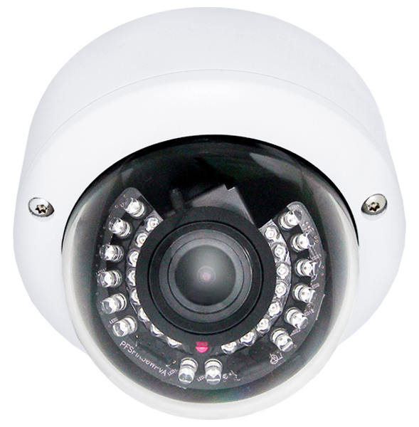 3MP WDR PoE対応耐衝撃暗視ドーム型ネットワークカメラ