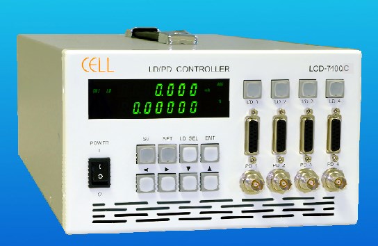 高精度4CH LD/PDコントローラ『LCD-7400C』