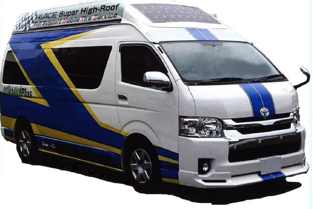 『PCタイヤサービスカー』