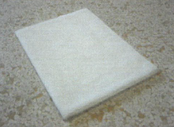 塗装面を拭き取るガーゼ状の拭き取り具