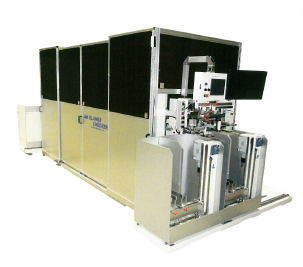 汎用型2庫チェンジ式 ブランクス検査搬送装置