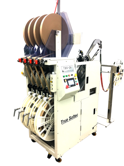 1条4連縦型巻取機『TWV-04』