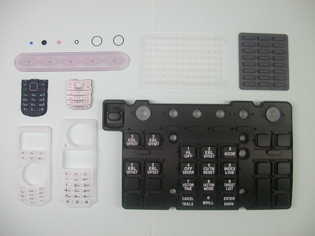 シリコンゴムへの塗装サービス