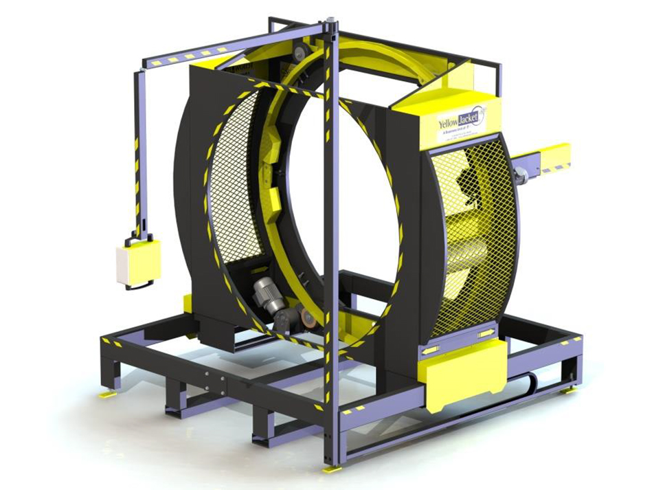 縦型ストレッチフィルム包装機『Yellow Jacket(R)』