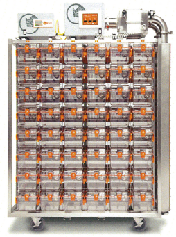 完全密閉型陰圧ラック『BCU-2』