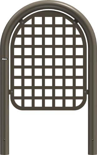 レリーフ付アーチ　スチール製 ＋アルミ合金