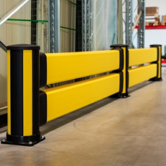 衝撃保護システム X-Protect フォークリフトガード